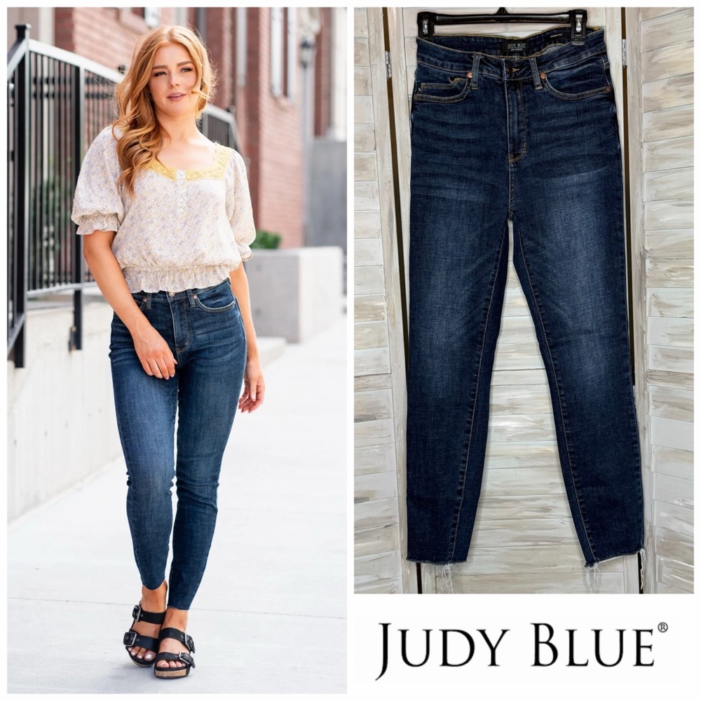 Judy Blue Williamsburg High Rise Tummy Control Skinny Jeans 9/29 Style 88527